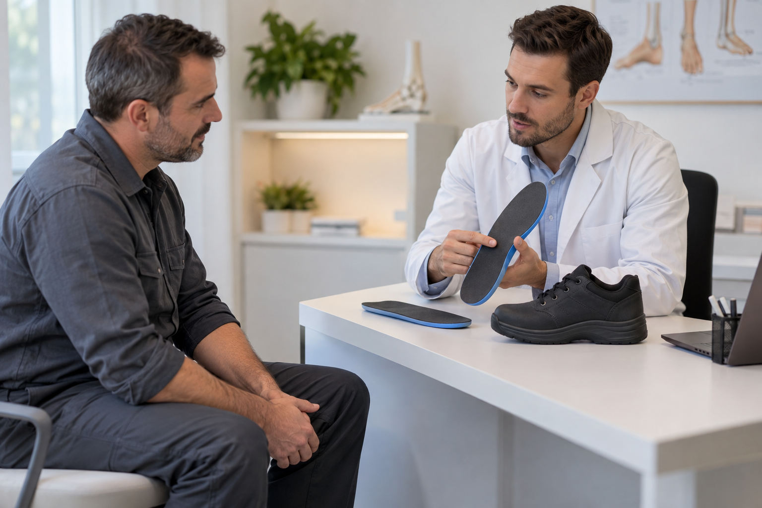 Trabalha em pé? Entenda quando considerar palmilhas personalizadas